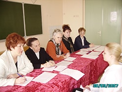 На зачете по физиотерапии.